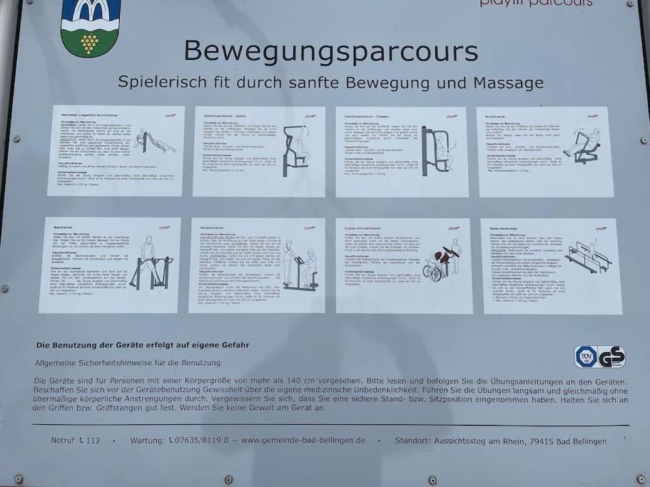 Apartamento Vogesenblick Bad Bellingen Exterior foto